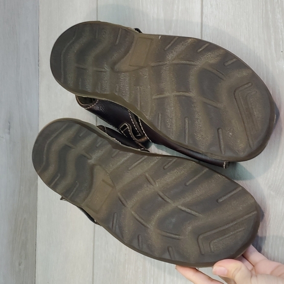 VintageDr.Martens Mens 9064 Y2K Leather Chunky Tractor Platform shoes Sandals - Picture 9 of 15